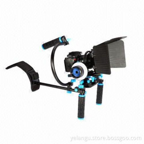 Double-hand Photography Bracket Professional Stabilizer System for DSLR and Camcorders, Matte Box